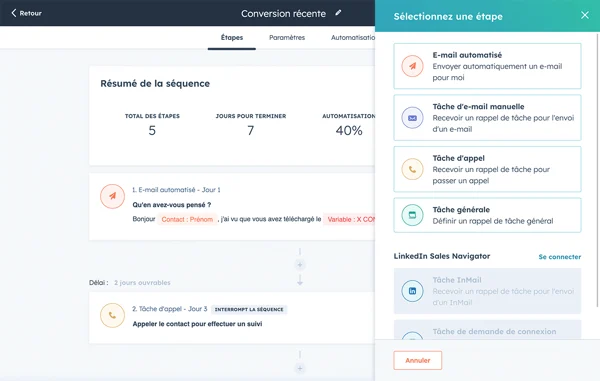 HubSpot en images