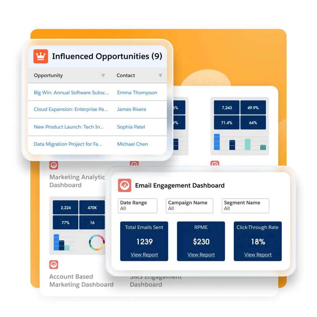 Interface de Salesforce