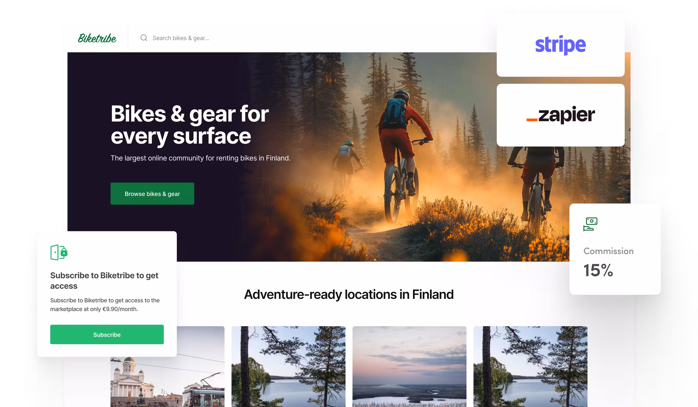 Sharetribe en images