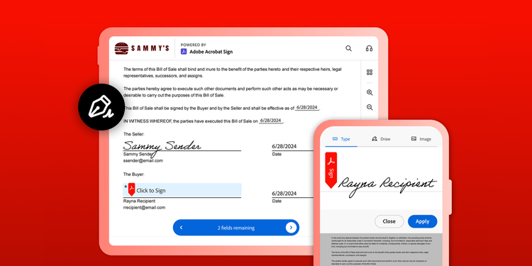 Adobe Sign en images