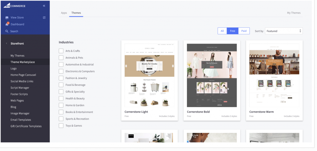 BigCommerce en images