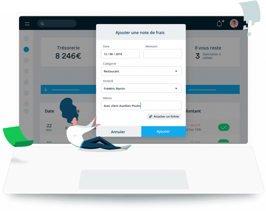 Interface de Dougs