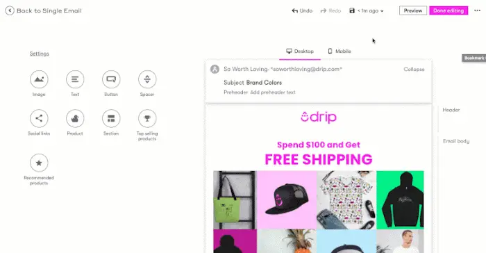 Drip en images