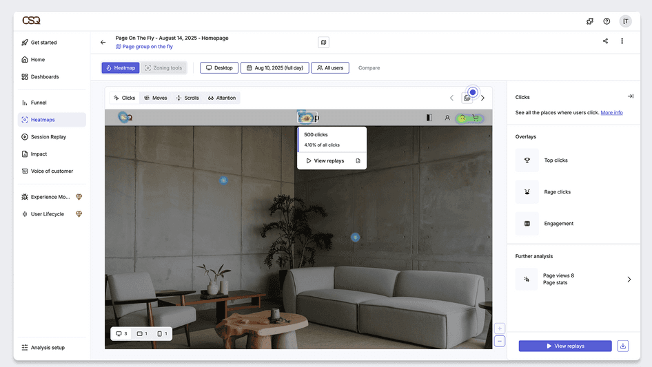 Hotjar en images