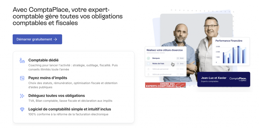 Interface de LegalPlace