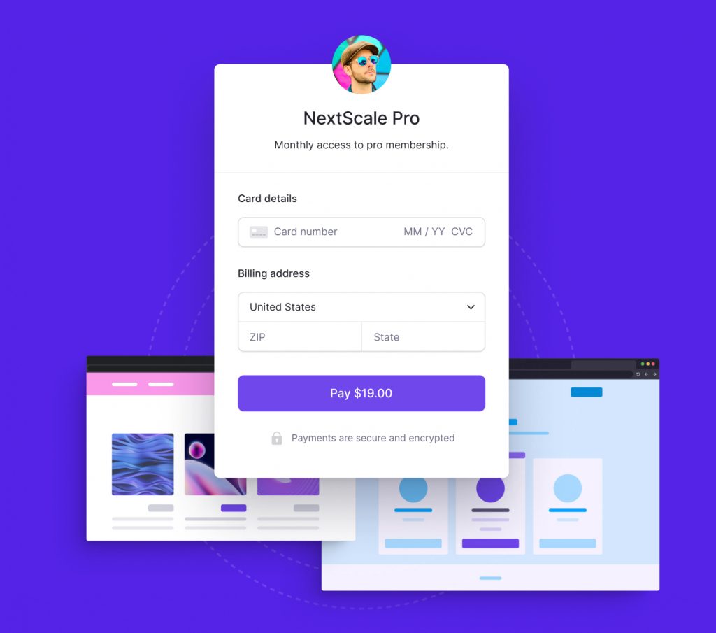 Interface de Lemon Squeezy