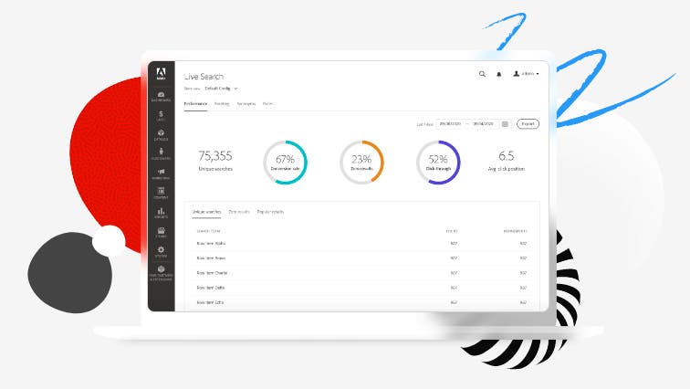 Interface de Adobe Commerce (Magento)