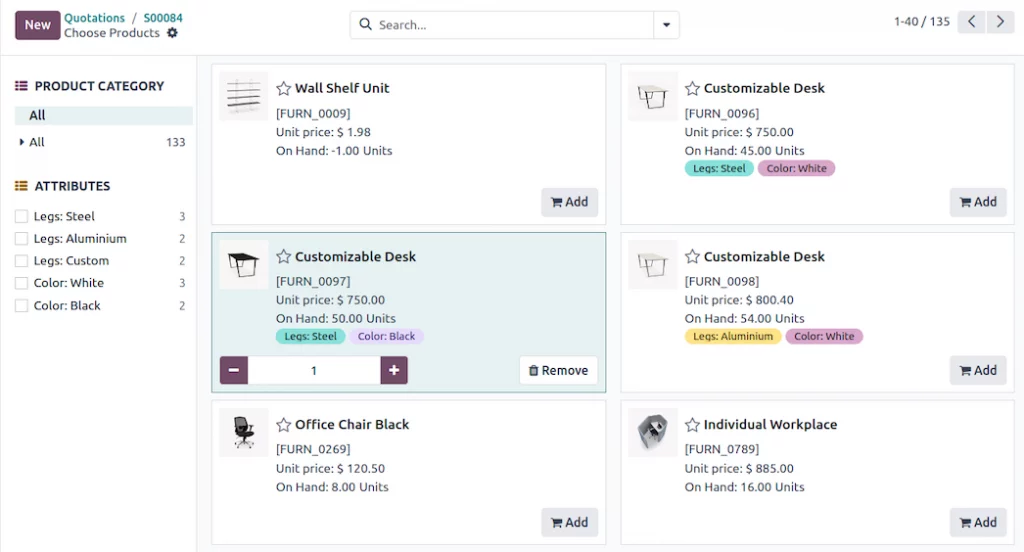 Odoo CRM en images