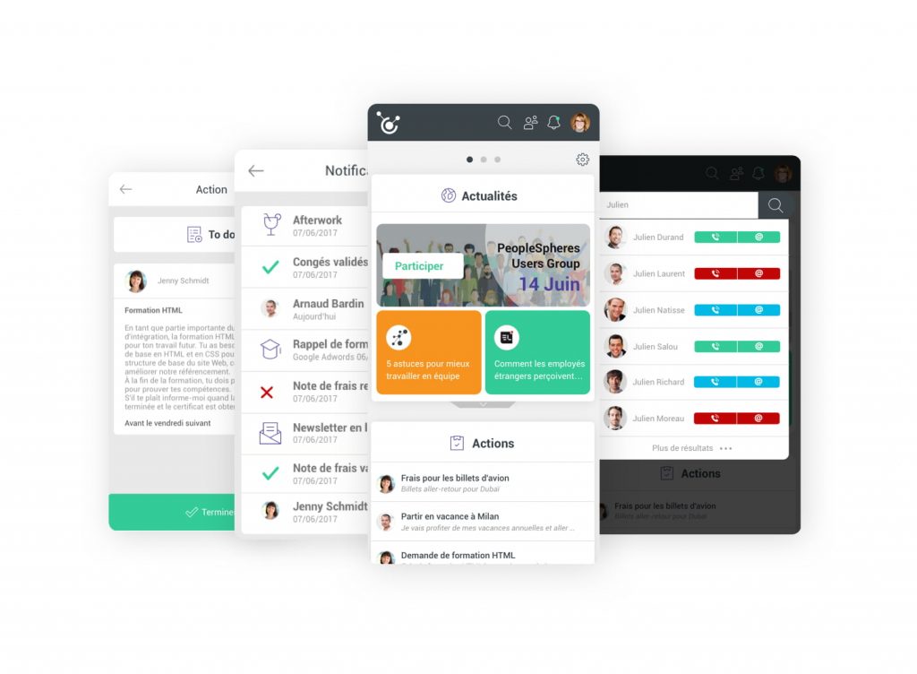 PeopleSphere en images