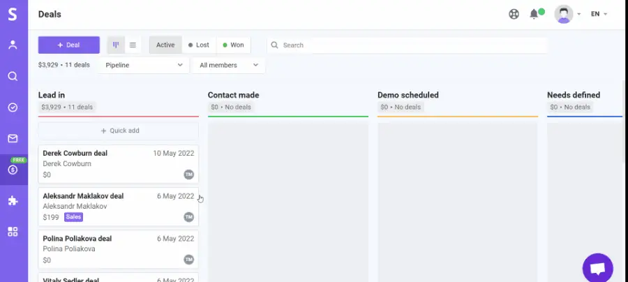 Snov.io en images