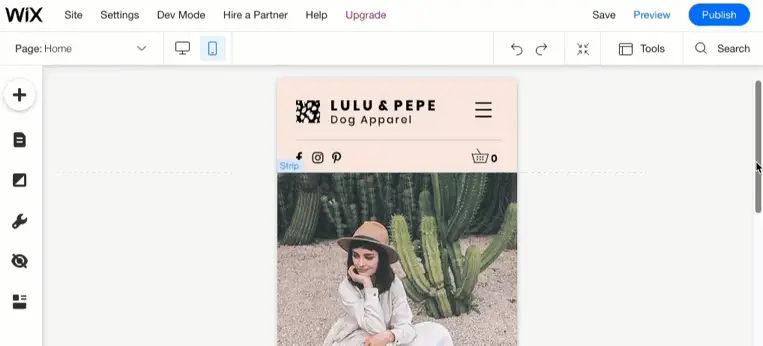 WIX en images