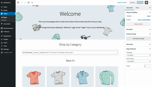 WooCommerce en images