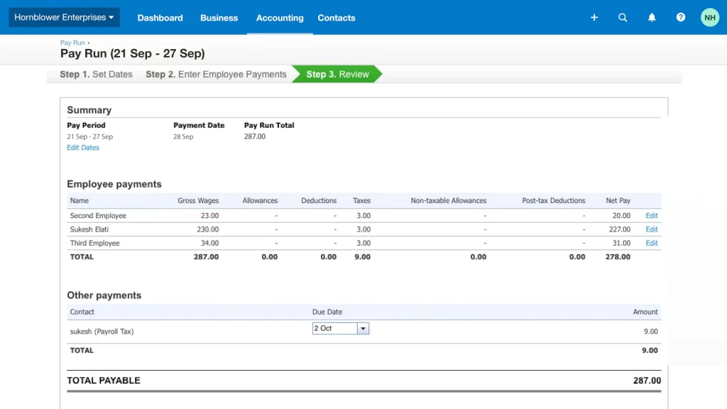 Xero en images