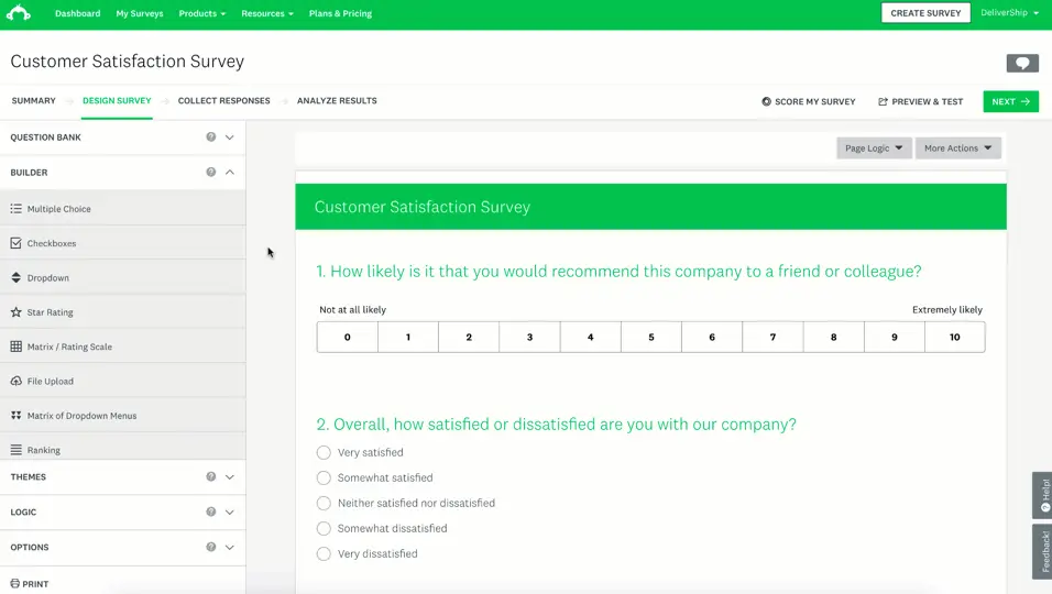 SurveyMonkey en images