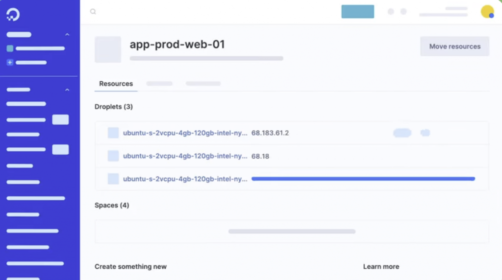 DigitalOcean en images