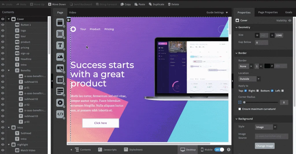 Unbounce en images