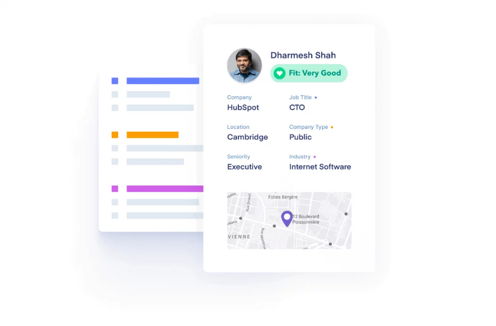 Clearbit par HubSpot en images