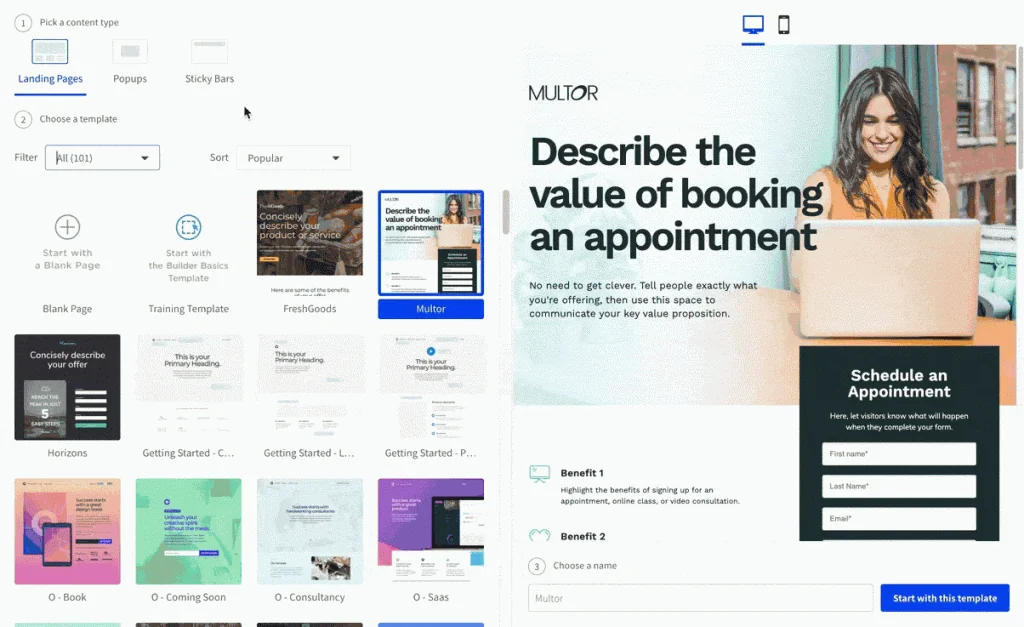 Unbounce en images